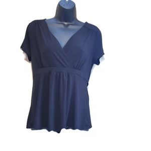 Black Attention a line top Size M